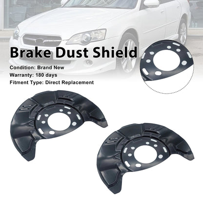 Piastra di supporto per protezione antipolvere freni 26290AG02A compatibile con Subaru Legacy Outback 2005-2014