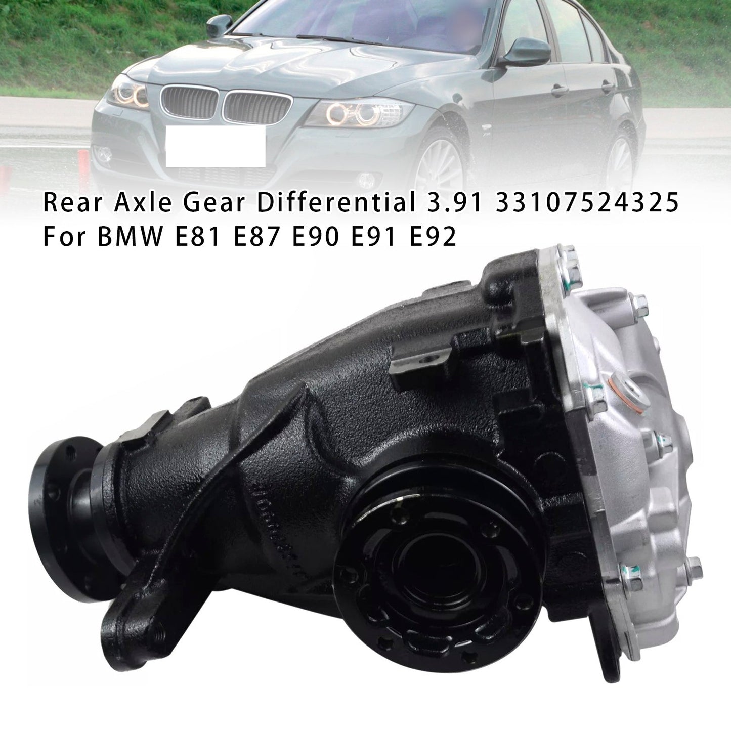 BMW E81 E87 E90 E91 E92 Differenziale posteriore 3.91 33107524325