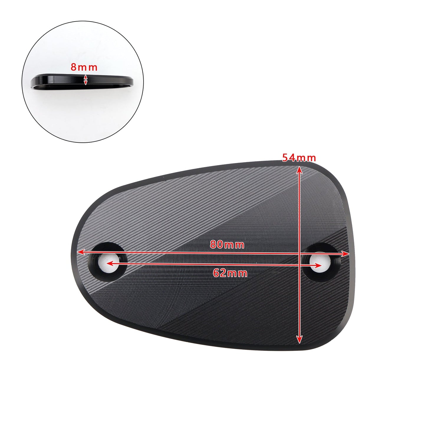 Tappo del cilindro principale del serbatoio del liquido dei freni CNC per Bonneville T100 T120 2001-2025