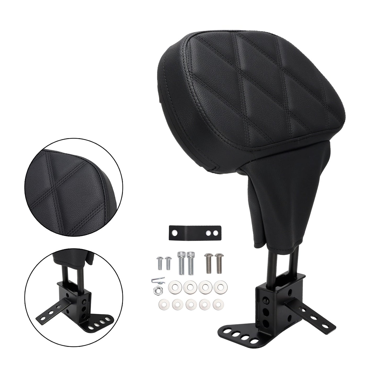 Cuscino per schienale conducente Street Electra Road Glide Road King Tri Glide 1988-2008