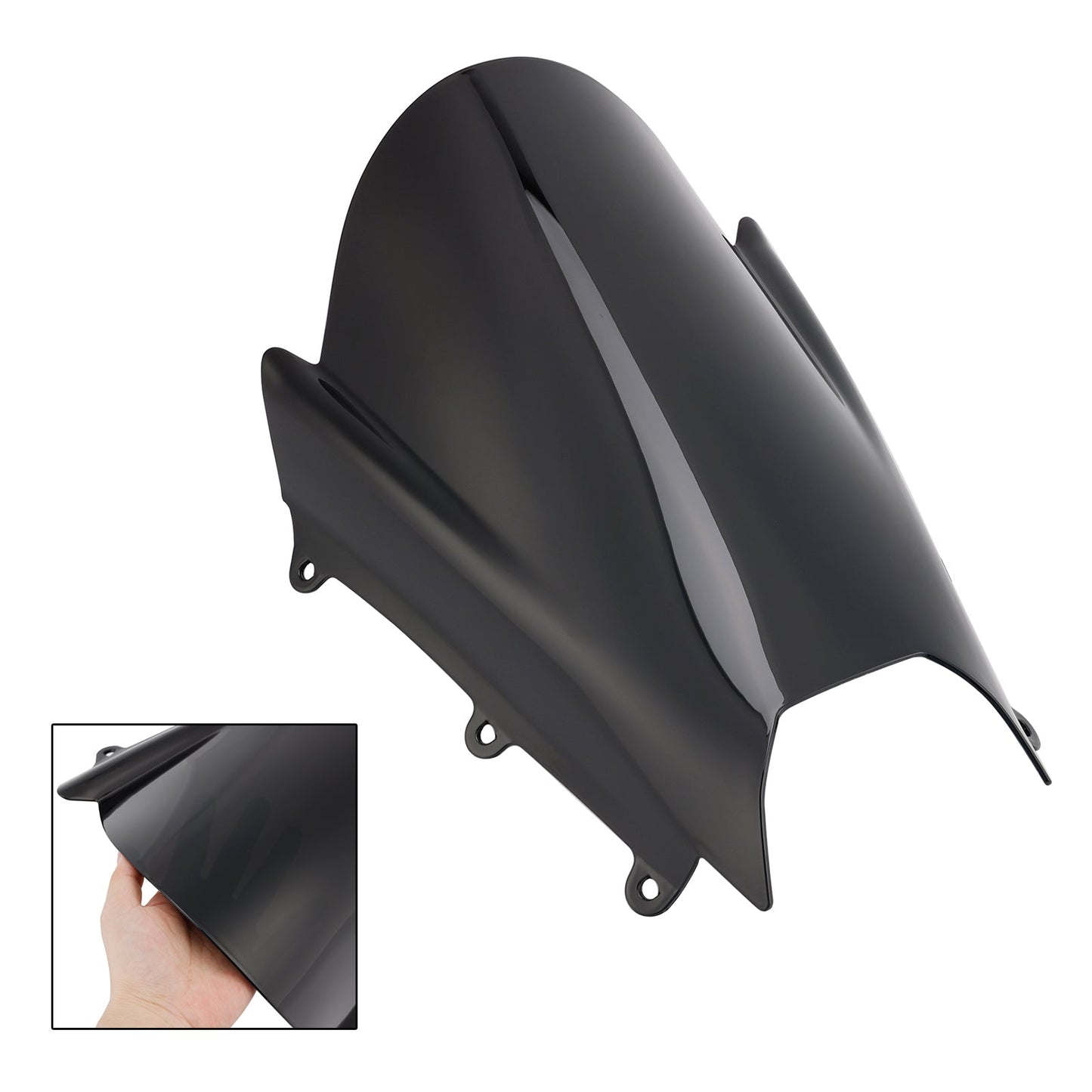 Parabrezza adatto per Suzuki GSX-8R GSX-8R 2024-2025 Nero