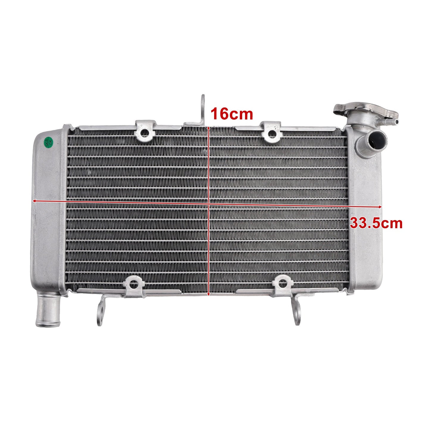Radiatore in alluminio per raffreddamento motore Honda CBR500R 2013-2021