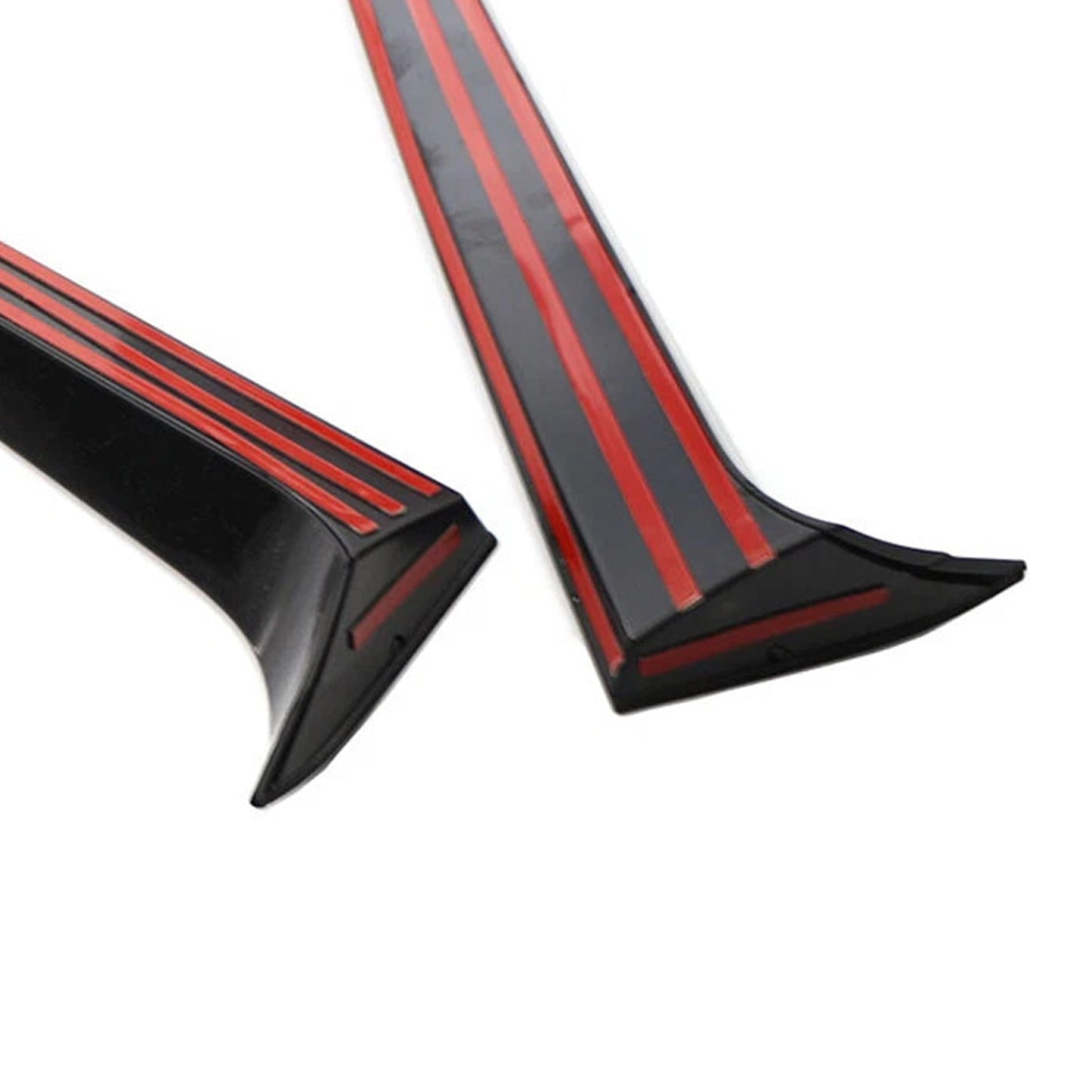 Spoiler laterali per lunotto posteriore BMW X3 F25 2011-2017, nero lucido, coppia