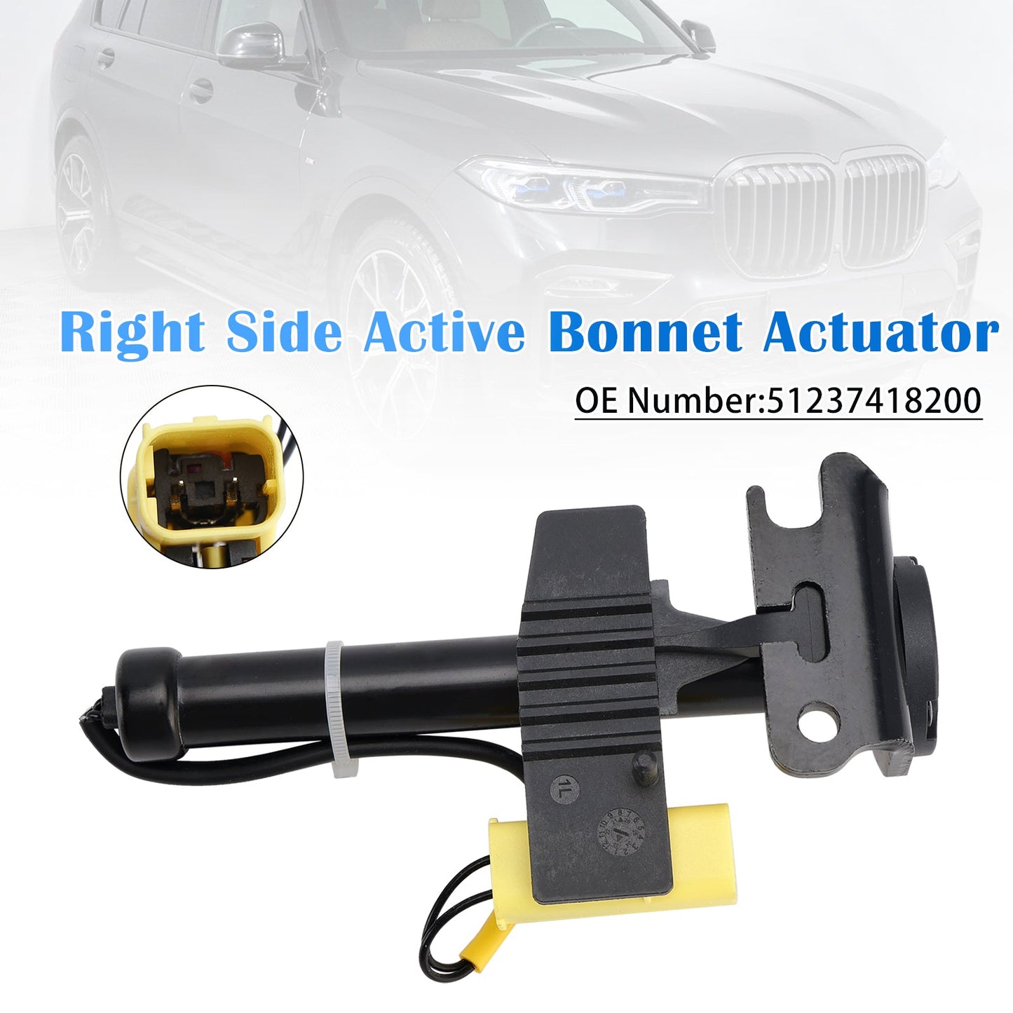 Attuatore cofano attivo lato destro 51237418200 per BMW X5 G05 X6 G06 X7 2017-2020