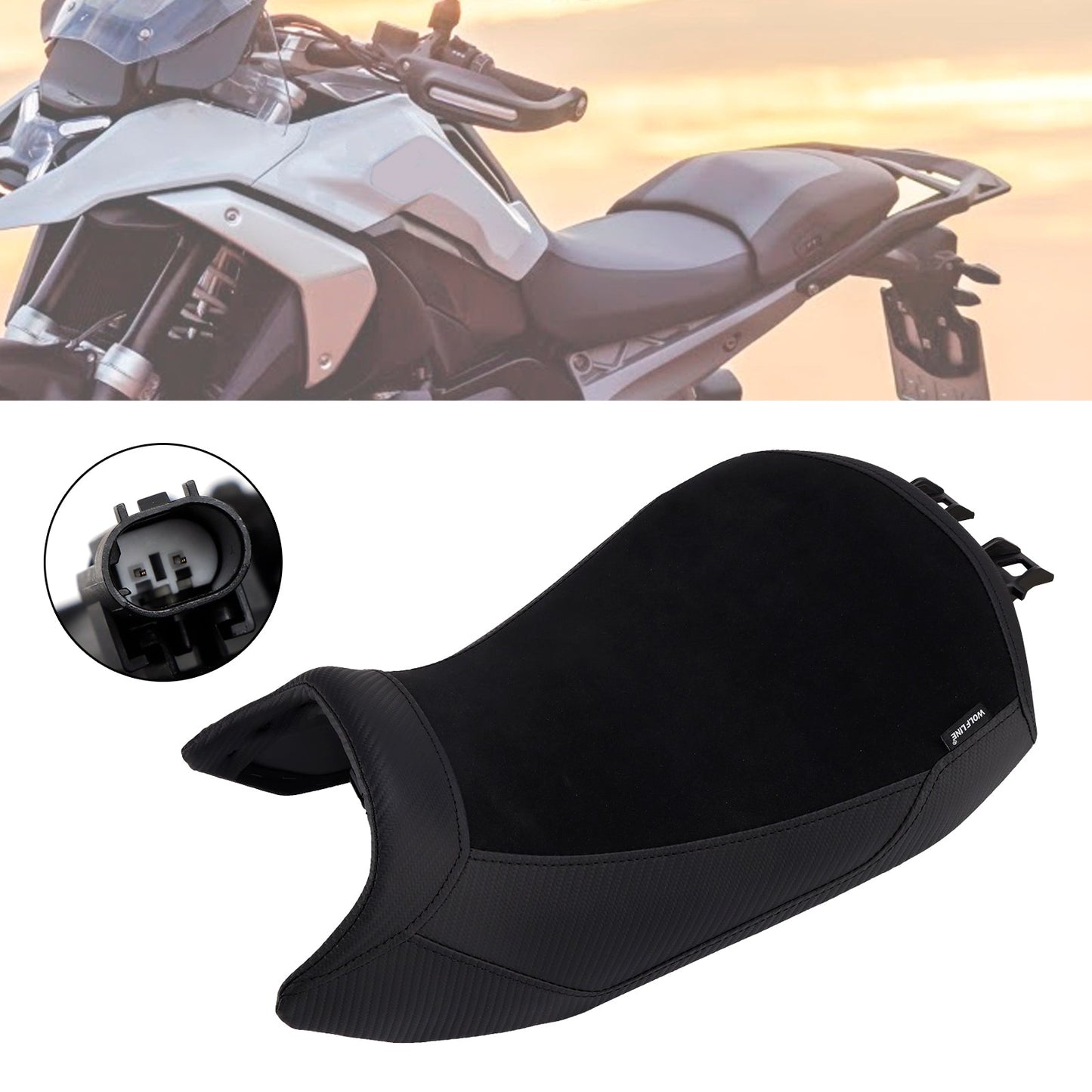 Cuscino sedile conducente anteriore Raider Pu adatto per Bmw R1300Gs 2024-2025