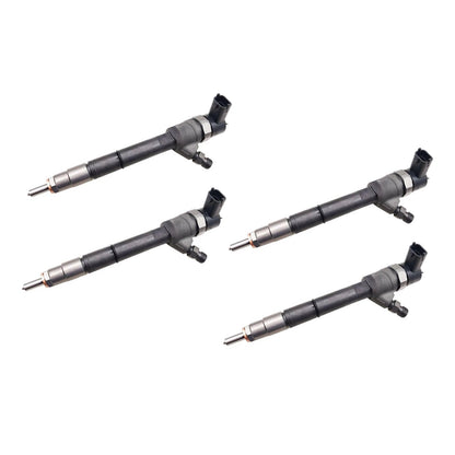 4 iniettori di carburante per Renault Trafic II e Opel Vivaro 2.0L 0445110338