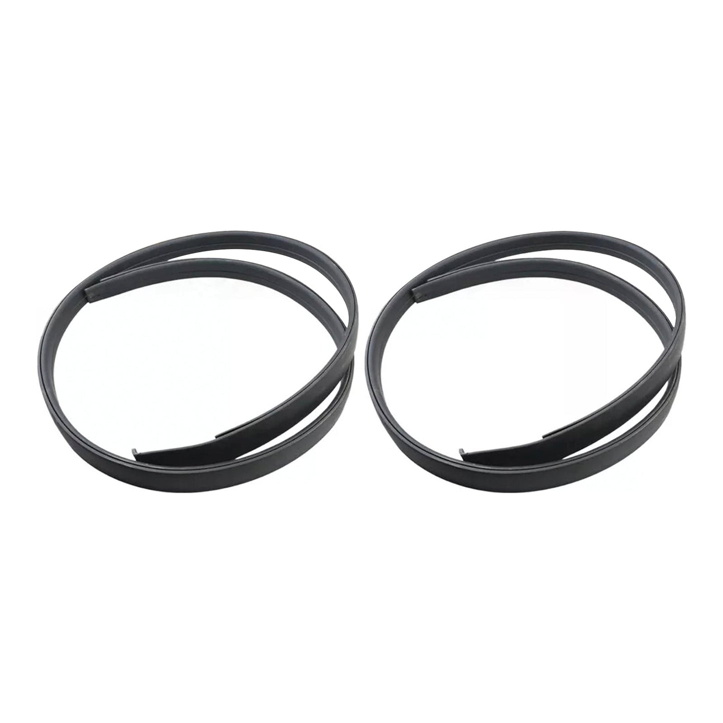 Modanatura per gocciolatoio sul tetto Toyota Tundra DOUBLE CAB 2007-2020, lato sinistro e destro, in gomma, 2 pezzi