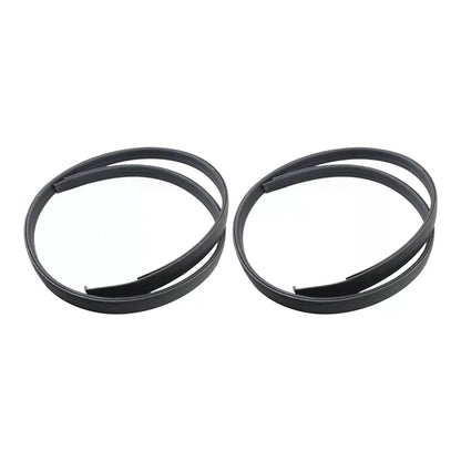Modanatura per gocciolatoio sul tetto Toyota Tundra DOUBLE CAB 2007-2020, lato sinistro e destro, in gomma, 2 pezzi