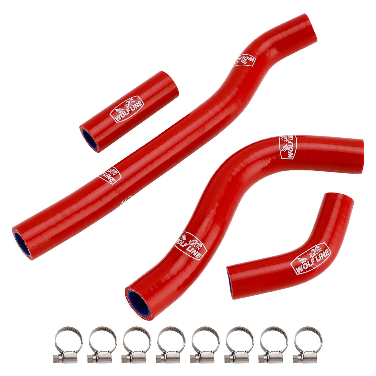 Tubo flessibile del liquido di raffreddamento del radiatore in silicone Honda CRF250R CRF250RX 2022-2025
