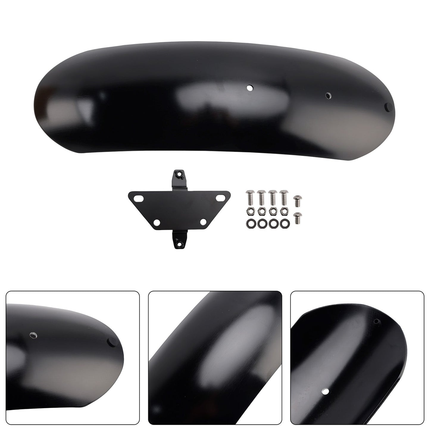 Parafango anteriore in acciaio per Ducati Scrambler 800 (Desert Sled/Nightshift/Full Throttle/Icon/Icon Dark/Urban Motard) 2015-2025
