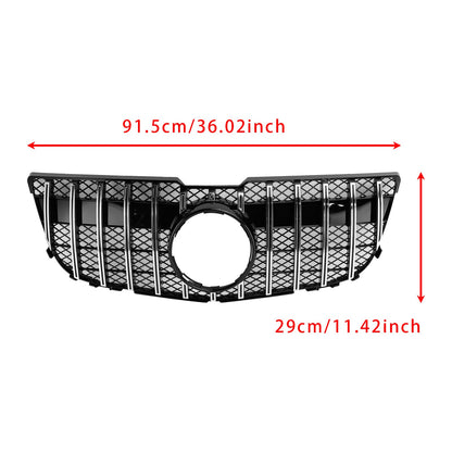 Griglia anteriore Mercedes Benz GLK X204 GT 2013-2015 con griglia cromata