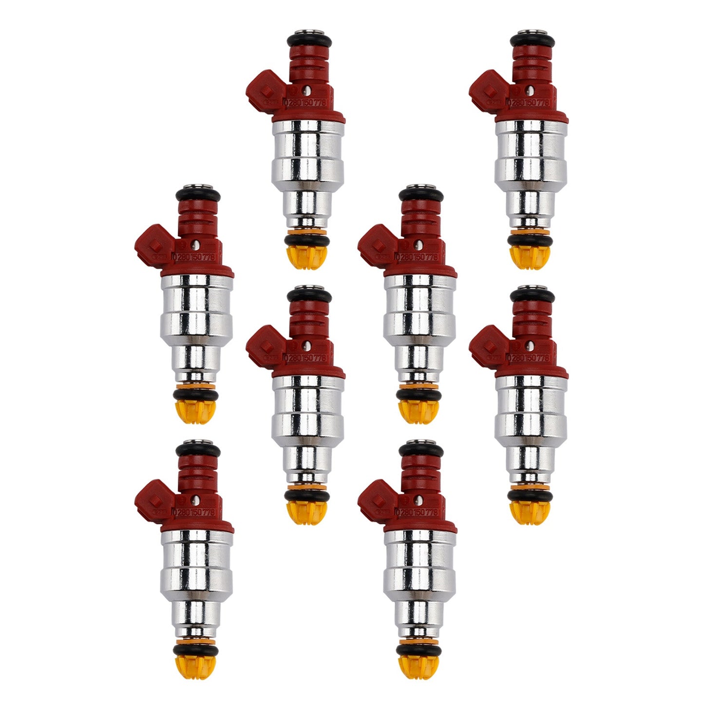 Iniettore di carburante 8 pezzi 13641466396 per BMW 740i 740il 4.0L V8 1993-1995