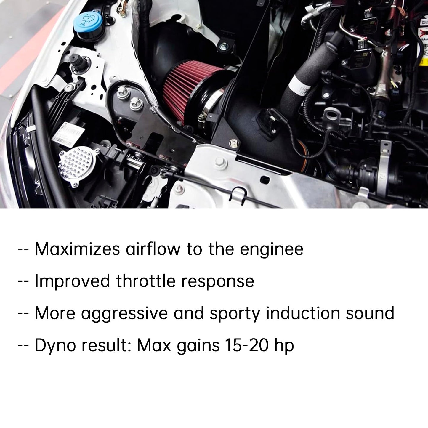 Kit di aspirazione aria fredda con scudo termico per BMW 2019+ M240i M340i M440i B58 3.0T