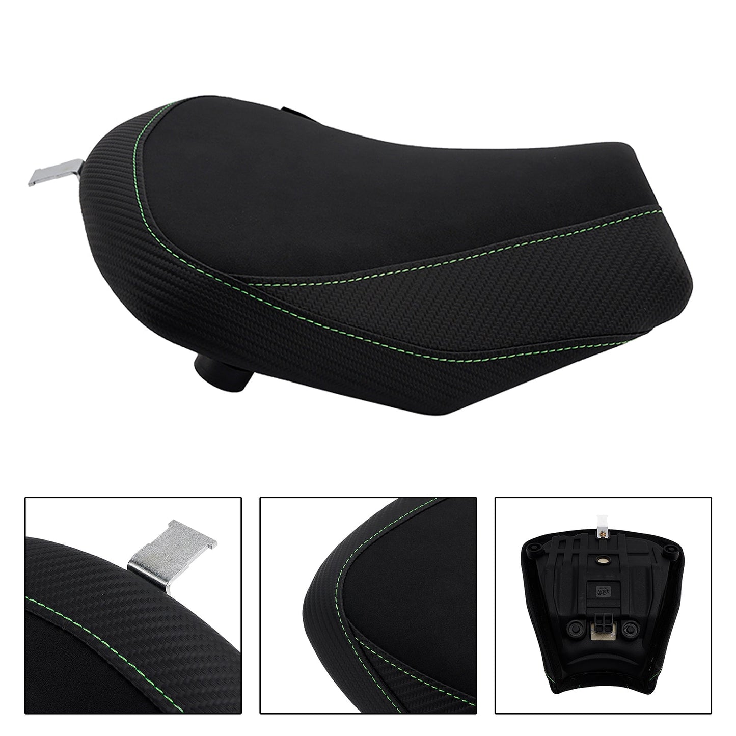 Sella passeggero anteriore Kawasaki Ninja 650 Z650 2017-2025, bianca