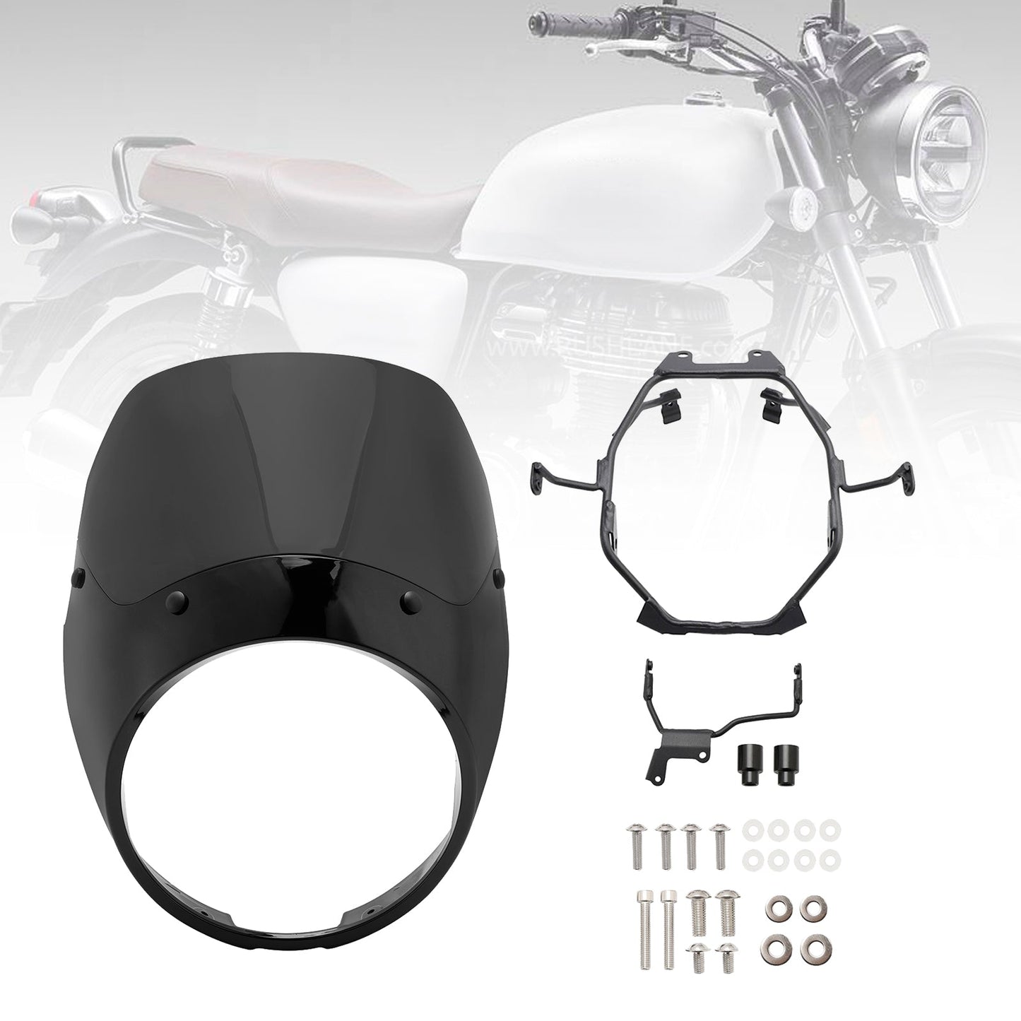 2023-2024 HONDA GB350 GB350S Parabrezza Parabrezza Copertura Carenatura Faro