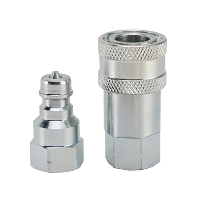 Giunti idraulici a sgancio rapido da 1/4"" NPT ISO 7241-A