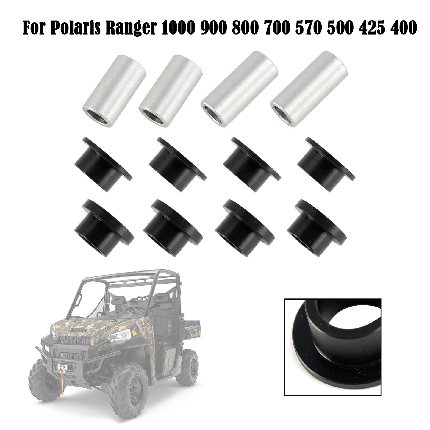 7042078 7042333 boccole dell'ammortizzatore per il guardia forestale 1000 900 800 700 570 di Polaris