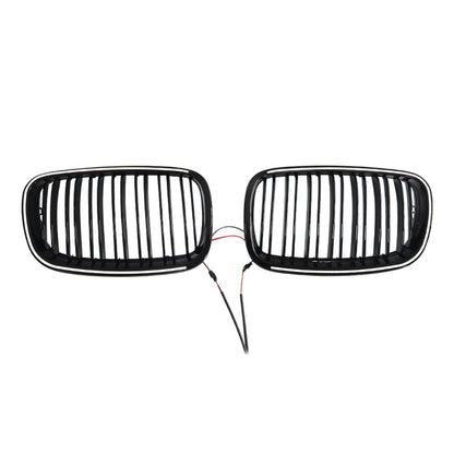 2009-2013 Per BMW X5 M (E70) Griglia anteriore a doppio rene nera lucida 51137305589 51137305590,