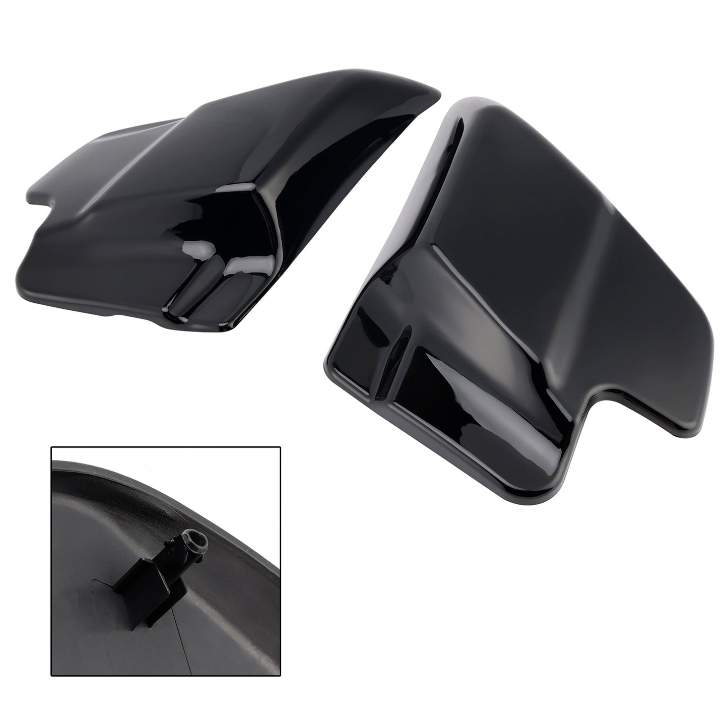 Copertura laterale della batteria Touring Road King FLT FLHT FLHR FLH 1997-2007