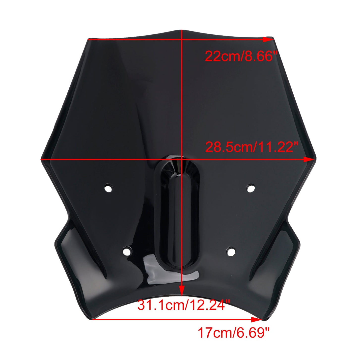 Parabrezza Parabrezza adatto per HONDA CB650R 2024-2025
