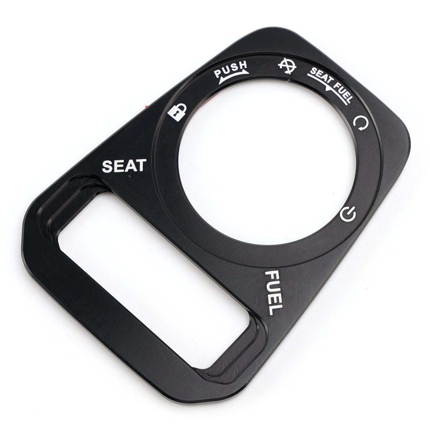 Copertura in alluminio nera per interruttore chiave per Honda ADV 350 ADV350 2022-2025