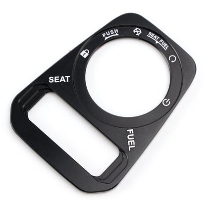 Copertura in alluminio nera per interruttore chiave per Honda ADV 350 ADV350 2022-2025