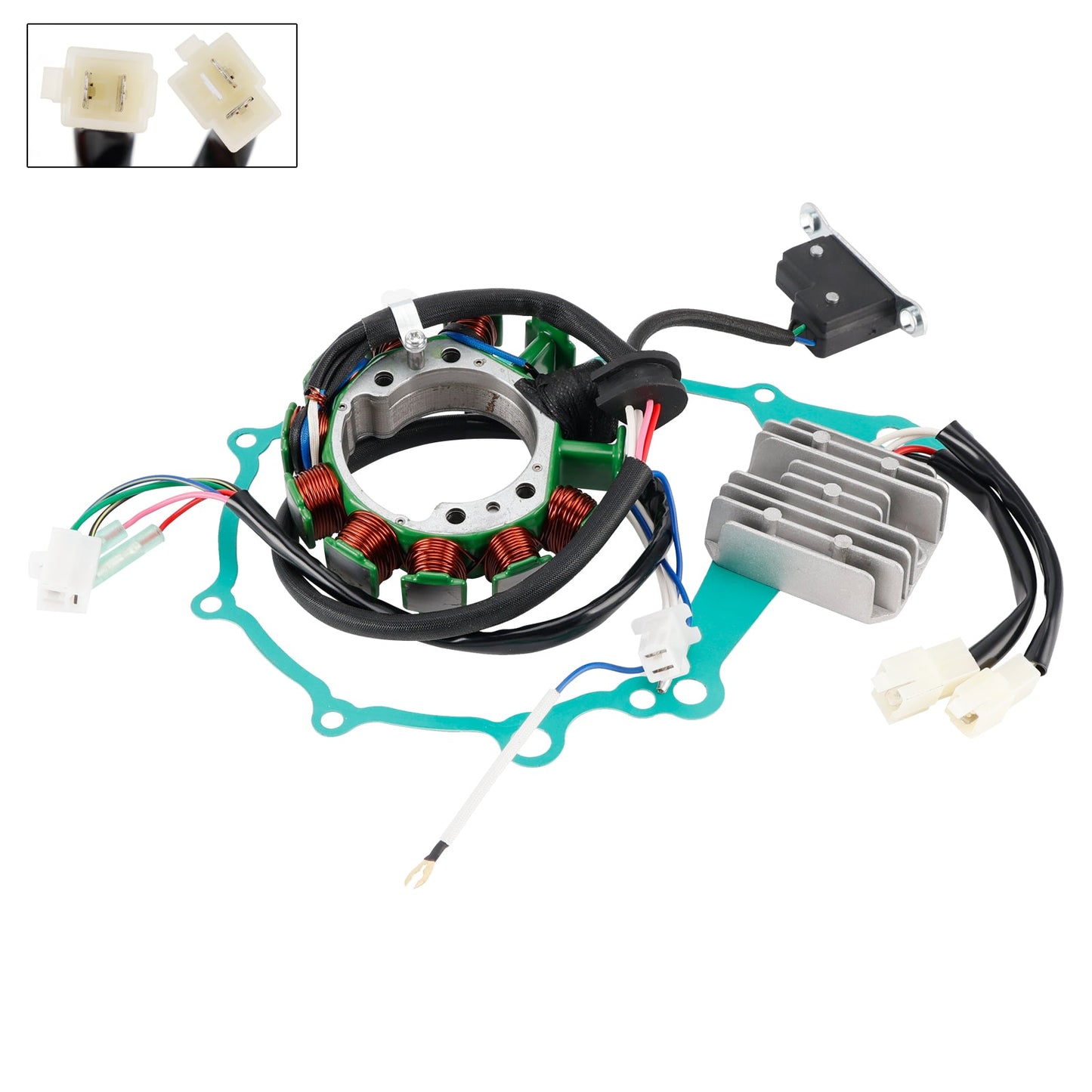 Kit guarnizione statore/magnete/regolatore Yamaha XT600H 43F 1986 34L-81410-51 5Y1-15451-01