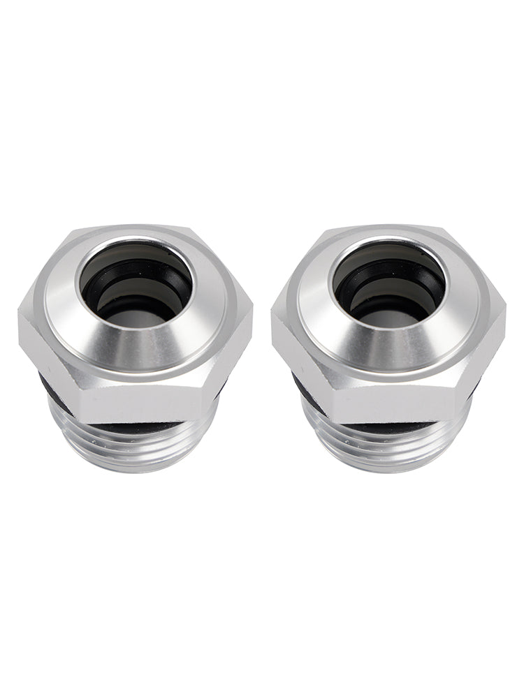 Connettore per tubo dell'olio del radiatore della trasmissione 2 pezzi YL3Z7D273AA per Ford Expedition