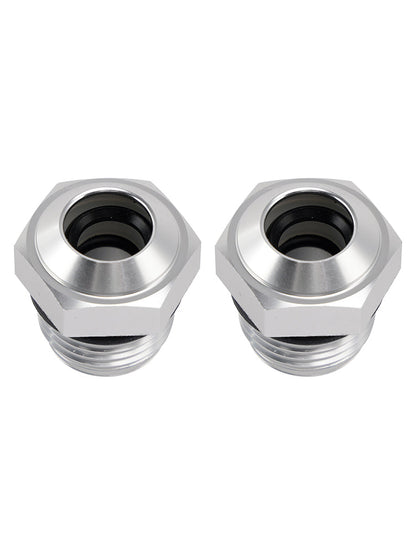 Connettore per tubo dell'olio del radiatore della trasmissione 2 pezzi YL3Z7D273AA per Ford Expedition