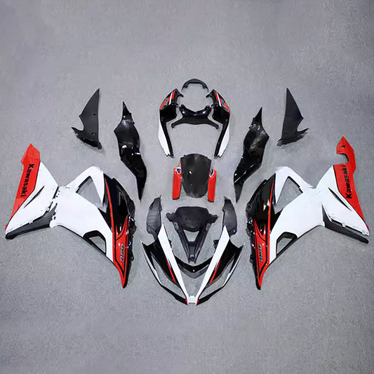 Kit carenatura iniezione in plastica ABS adatto per Kawasaki ZX6R 636 2013-2018