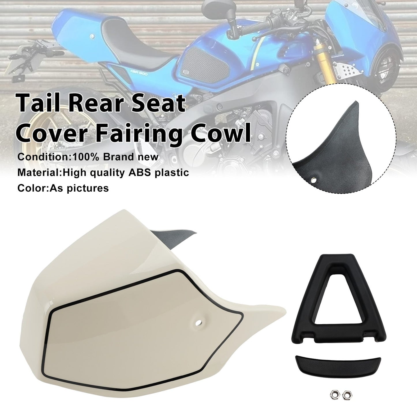 Copertura per carenatura del sedile del passeggero posteriore Yamaha XSR900 2022-2025