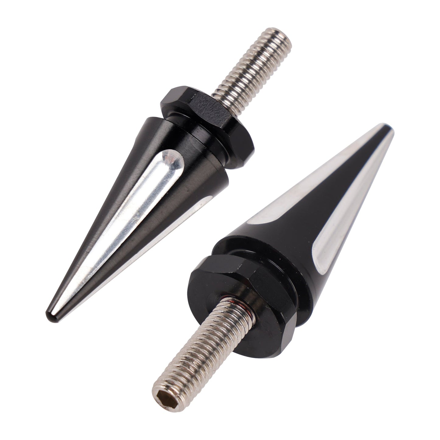 4 bulloni per parabrezza Black Spike per Touring Road Glide FLTR 2015 - 2025
