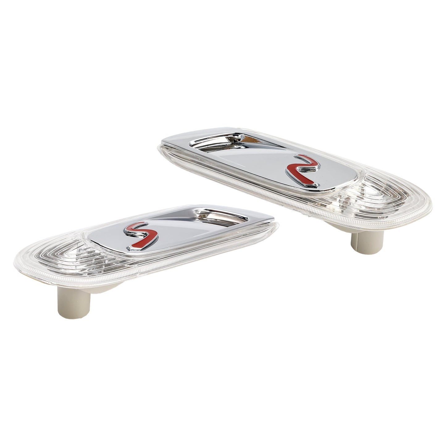 Alloggiamento luce indicatore di direzione per MINI F55 F56 F57 S, coppia, 2014-2021