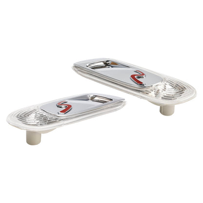 Alloggiamento luce indicatore di direzione per MINI F55 F56 F57 S, coppia, 2014-2021