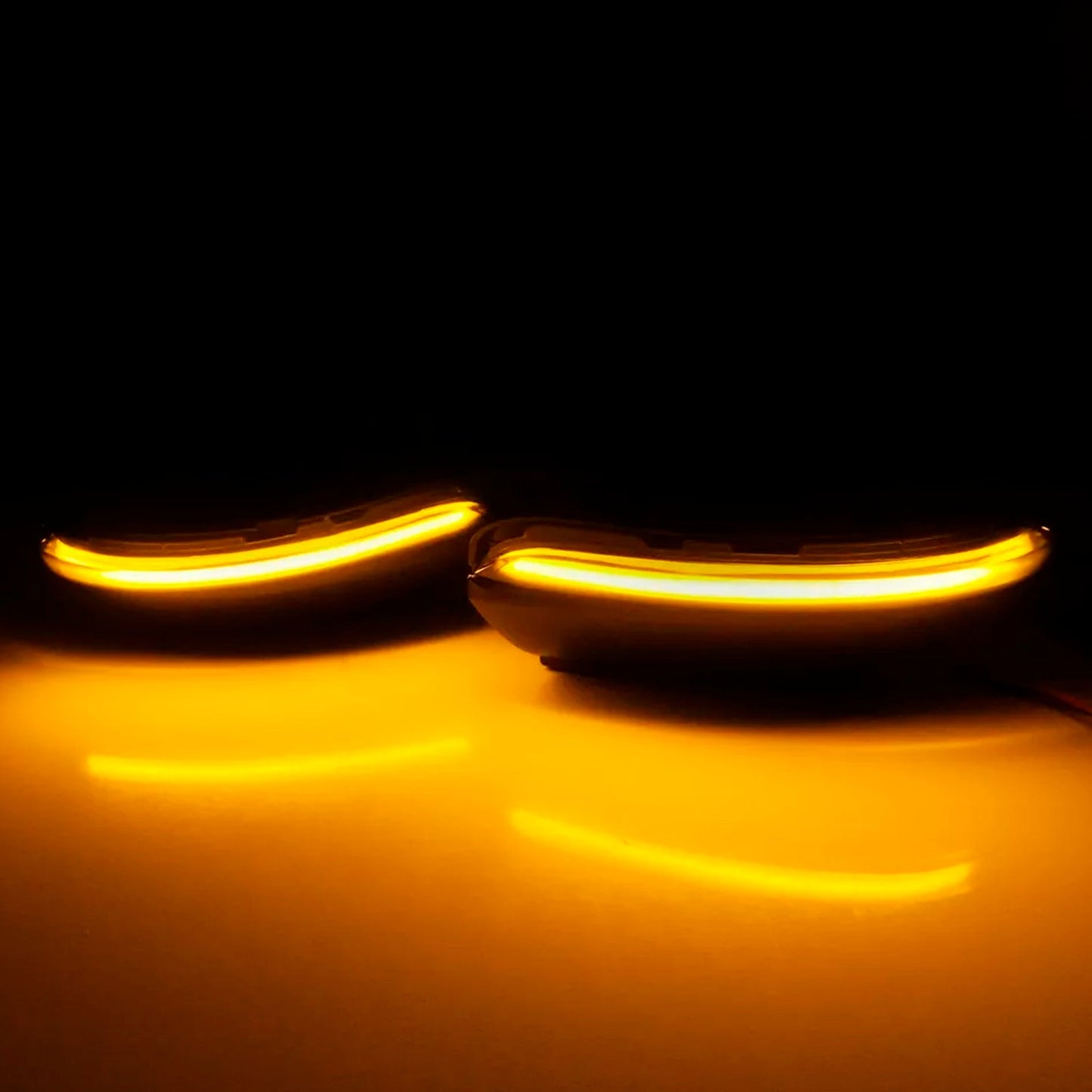 2 pezzi Indicatore di direzione laterale per specchietto retrovisore per VW Passat B7 2010-2015