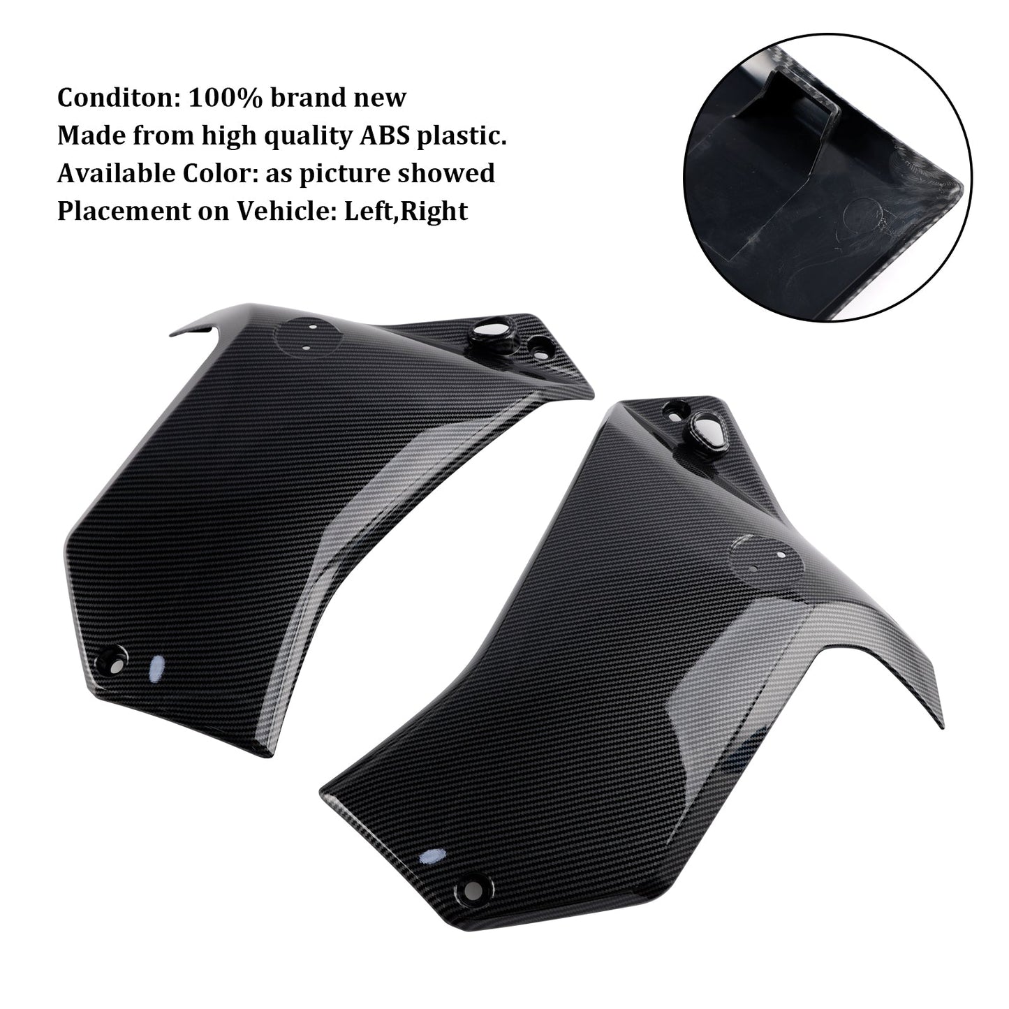 2019-2024 Yamaha Tenere 700 Protezione pannello telaio laterale Carenature Copertura