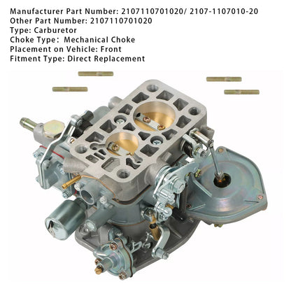 Carburatore Lada 2101 2102 2103 2104 2105 2106 2107 Niva 1600 2107-1107010-20