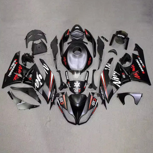 Kit carenatura iniezione in plastica ABS adatto per Kawasaki ZX6R 636 2009-2012