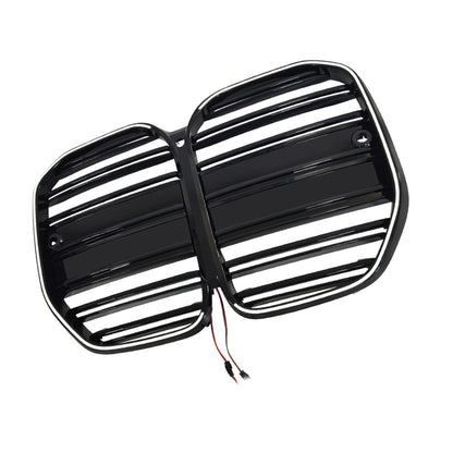 Griglia paraurti anteriore stile M4 per BMW Serie 4 G22 G23 G82 senza ACC (2020-2025)