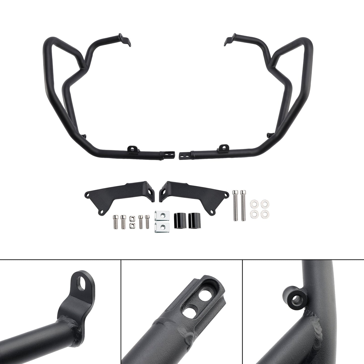Barra di protezione motore superiore per BMW R1300GS 2024-2025, telaio in acciaio cromato