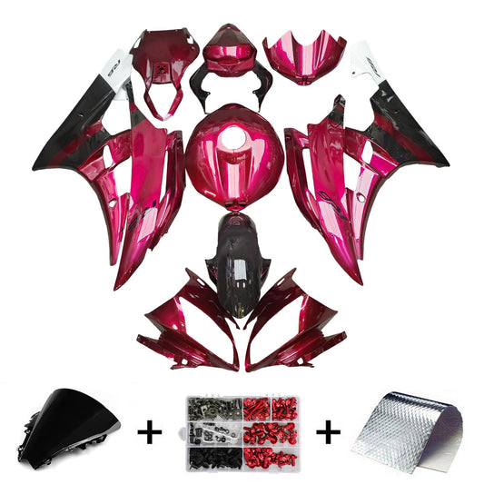 Kit carenatura iniezione plastica ABS per Yamaha YZFR6 YZF-R6 2006-2007
