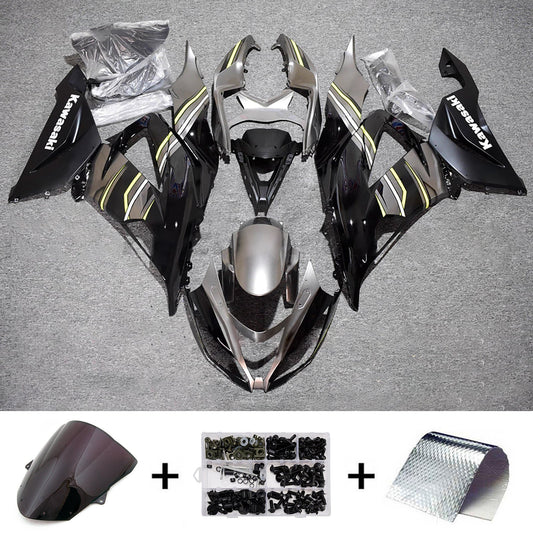 Kit carenatura iniezione in plastica ABS adatto per Kawasaki ZX6R 636 2013-2018