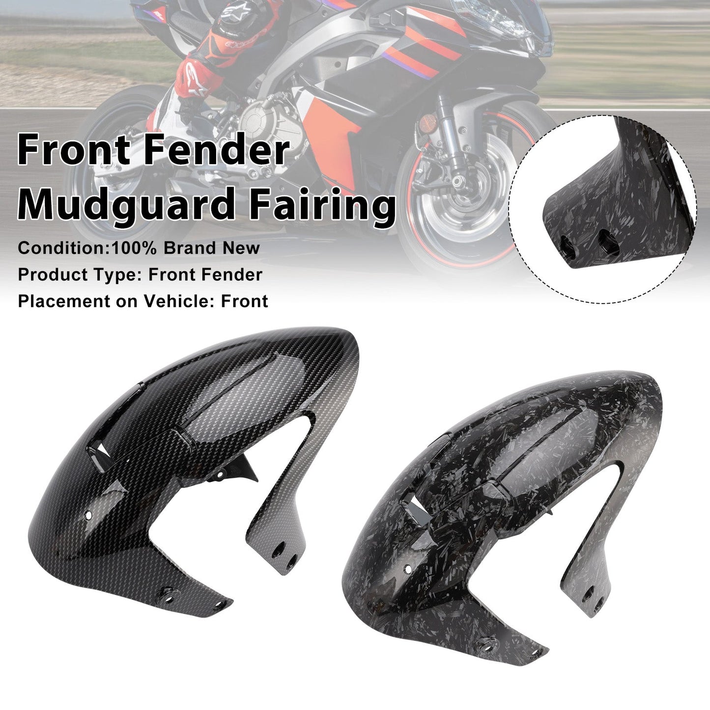 Carenatura parafango anteriore Aprilia RS457 RS 457 2024-2025