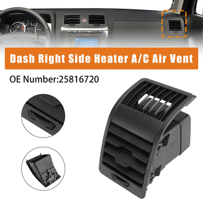 Bocchetta di ventilazione lato destro del cruscotto per riscaldamento/aria condizionata 25816720 compatibile con Hummer H3 H3T 2006-2010