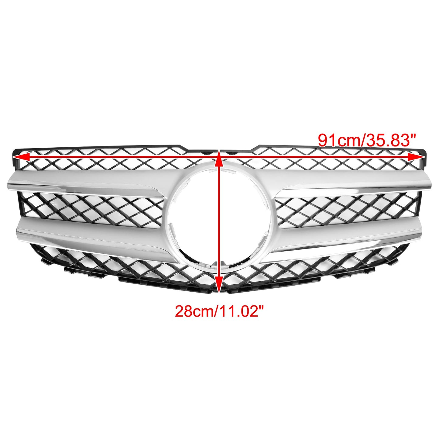 Per Mercedes-Benz GLK250 GLK350 Griglia del paraurti anteriore del cofano 2048802983