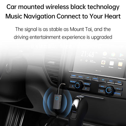 Ricevitore trasmettitore Bluetooth 5.4 2 in 1 adattatore audio wireless da 3,5 mm