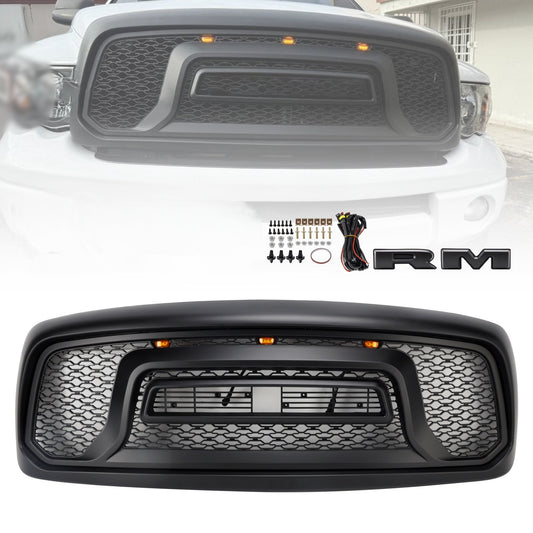 Griglia paraurti anteriore stile Rebel Dodge RAM 1500 2002-2005