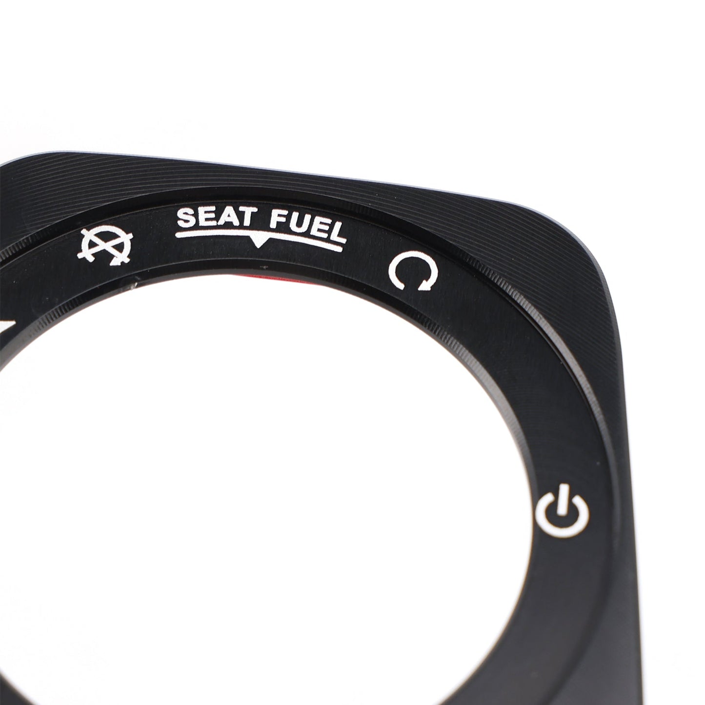 Copertura in alluminio nera per interruttore chiave per Honda ADV 350 ADV350 2022-2025