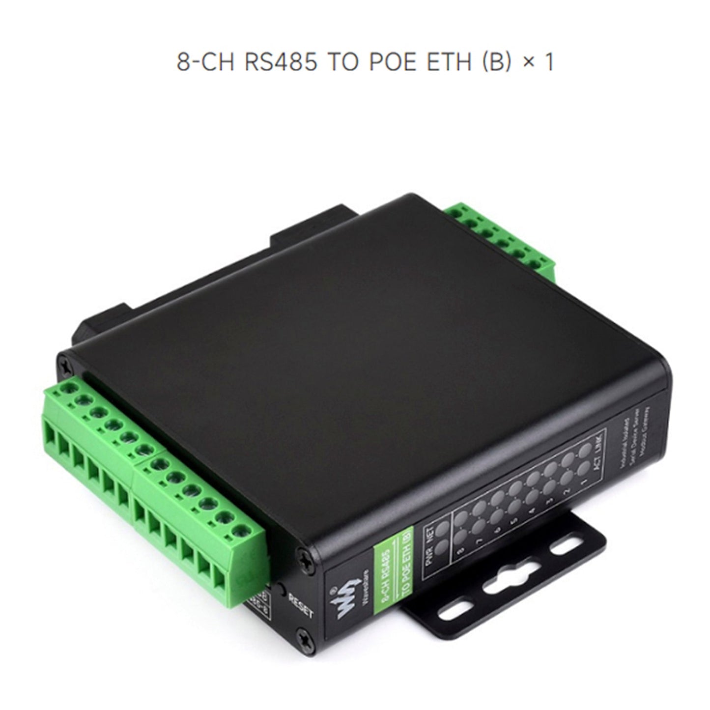 Modulo porta seriale industriale isolato Gateway Ethernet RS485 a RJ45 a otto vie