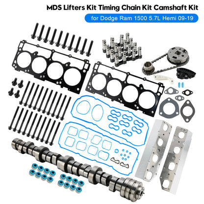 Kit di sollevamento MDS per motore Ram 1500 da 5,7 litri 2011-2019, kit catena di distribuzione, kit albero a camme 53022263AF